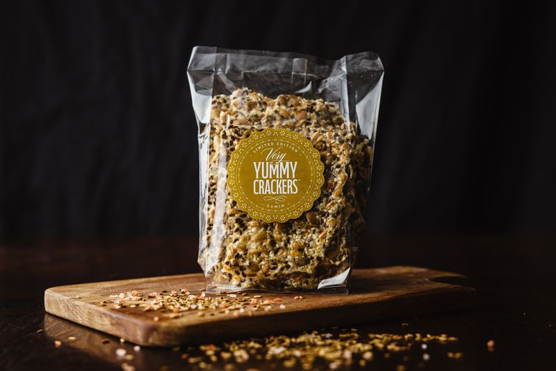 Very Yummy Crackers - Cumin