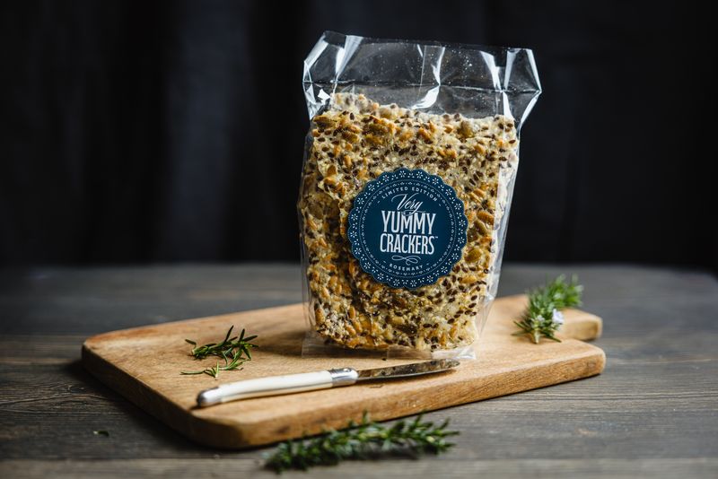 Very Yummy Crackers - Rosemary